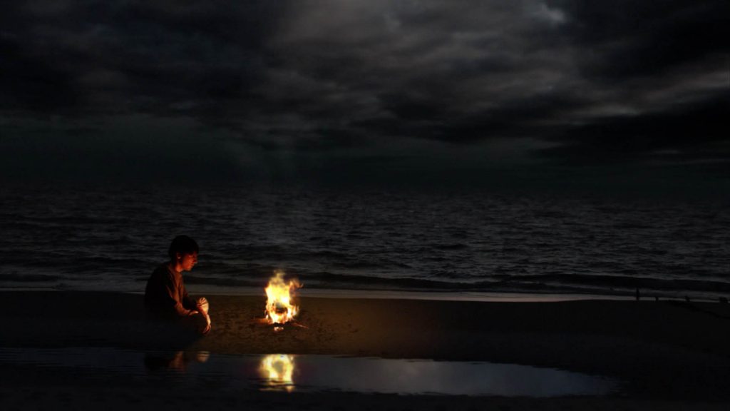 A screenshot from the film "To the Other Shore"